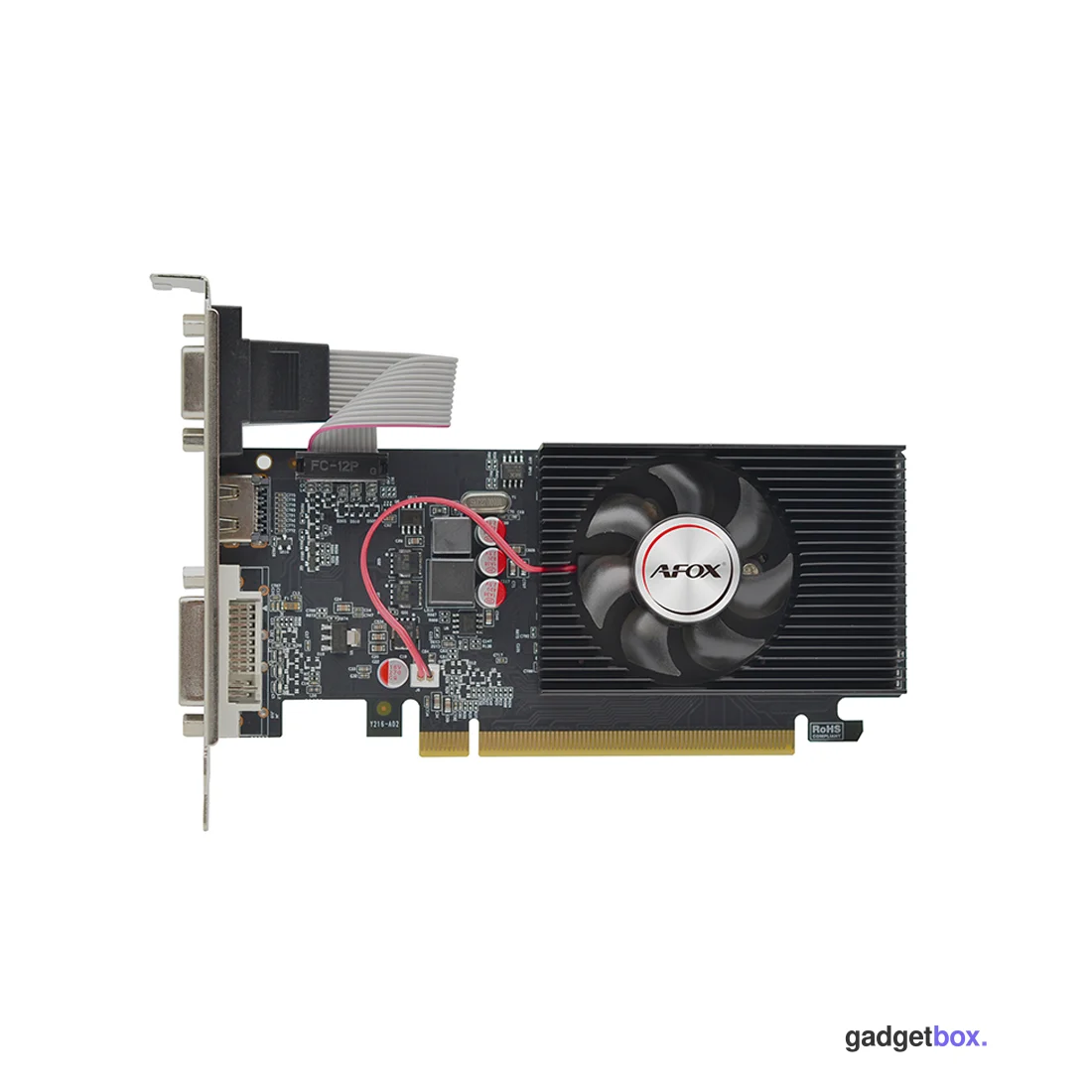 Видеокарта AFOX GT220 1GB D3 LP Single Fan (AF220-1024D3L2)