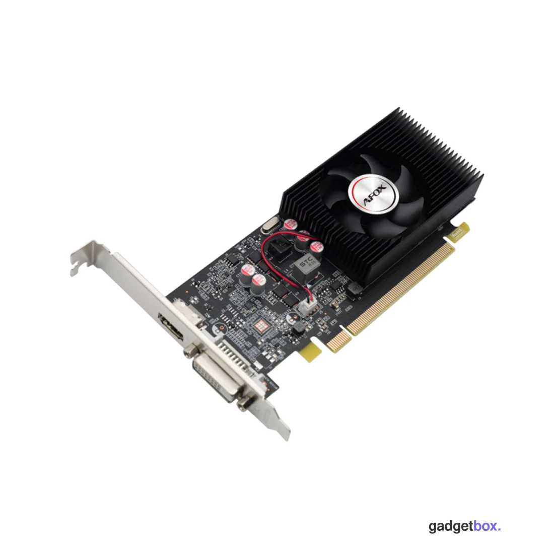 Видеокарта AFOX GT1030 4GB D4 LP Single Fan (AF1030-4096D4L2)