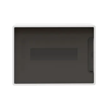 Щиток настенный FRAME белый DKC F12W1WD 12 модулей с тонированной дверцей