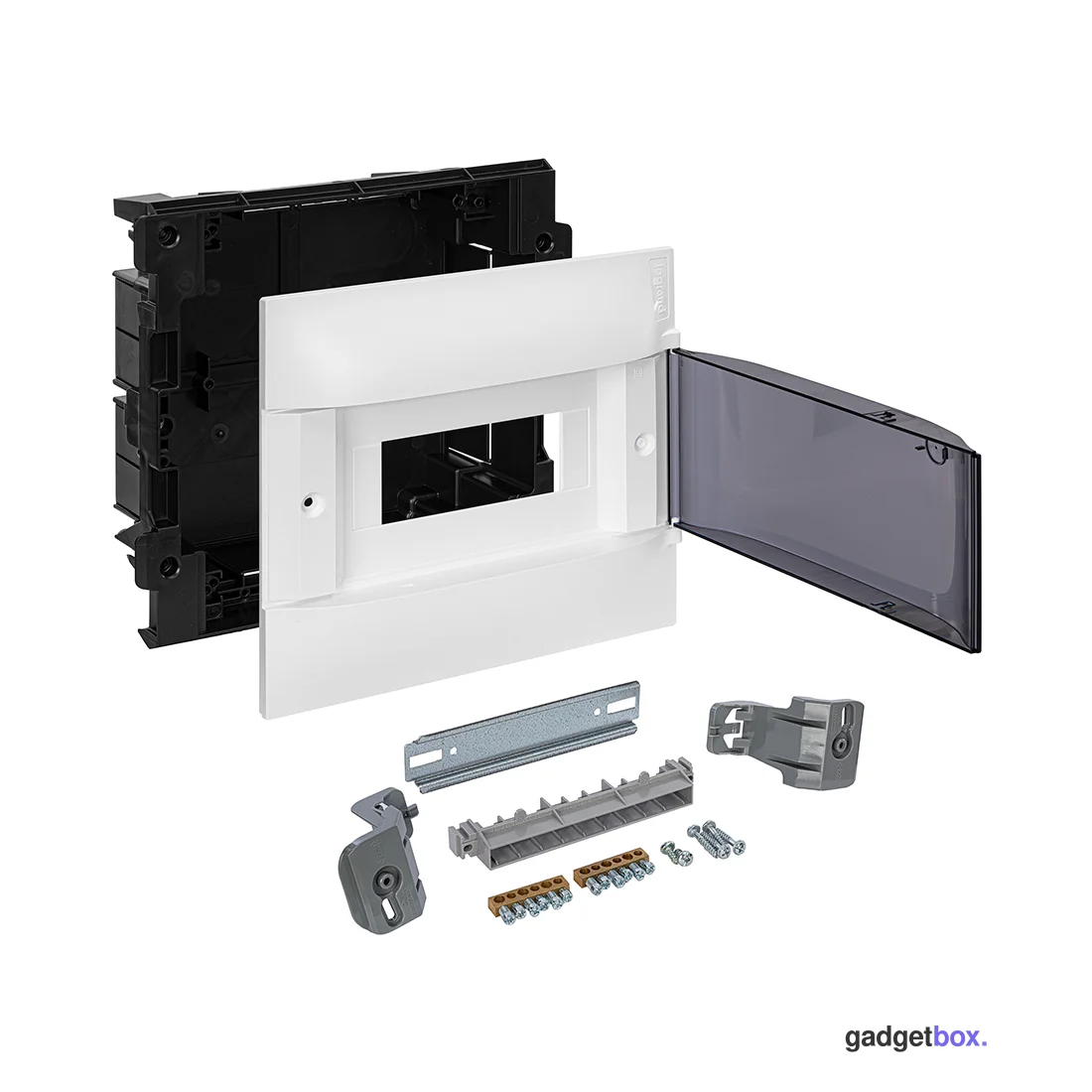Щит встраиваемый Legrand Practibox S 1х8 IP40 Дымчатая дверь