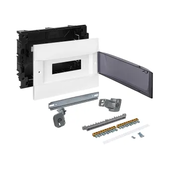 Щит встраиваемый Legrand Practibox S 1х12 IP40 Дымчатая дверь