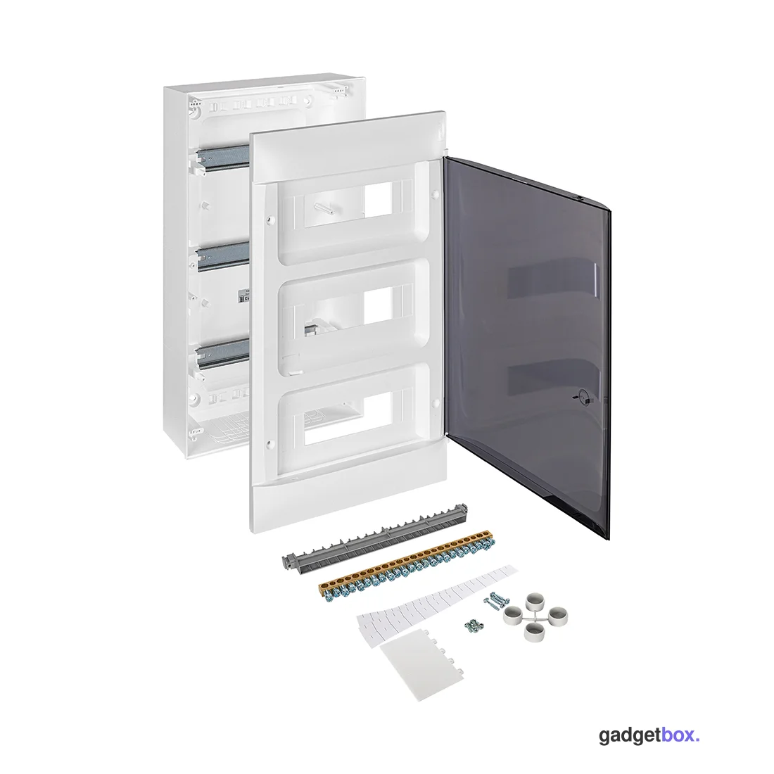 Щит навесной Legrand Practibox S 3х12 IP40 Дымчатая дверь
