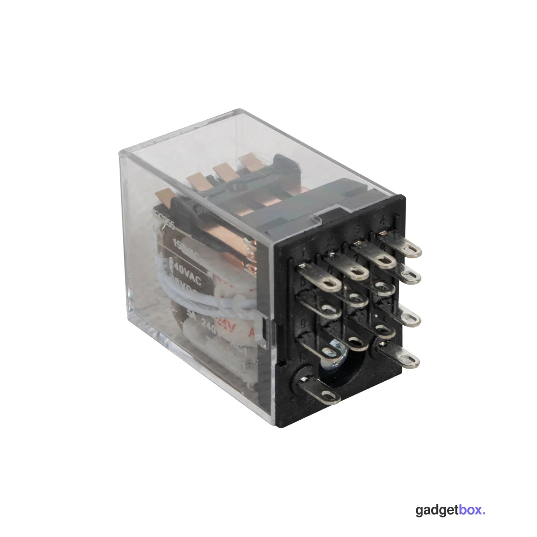 Реле промежуточное Deluxe MY4 220/240V AC (250V)