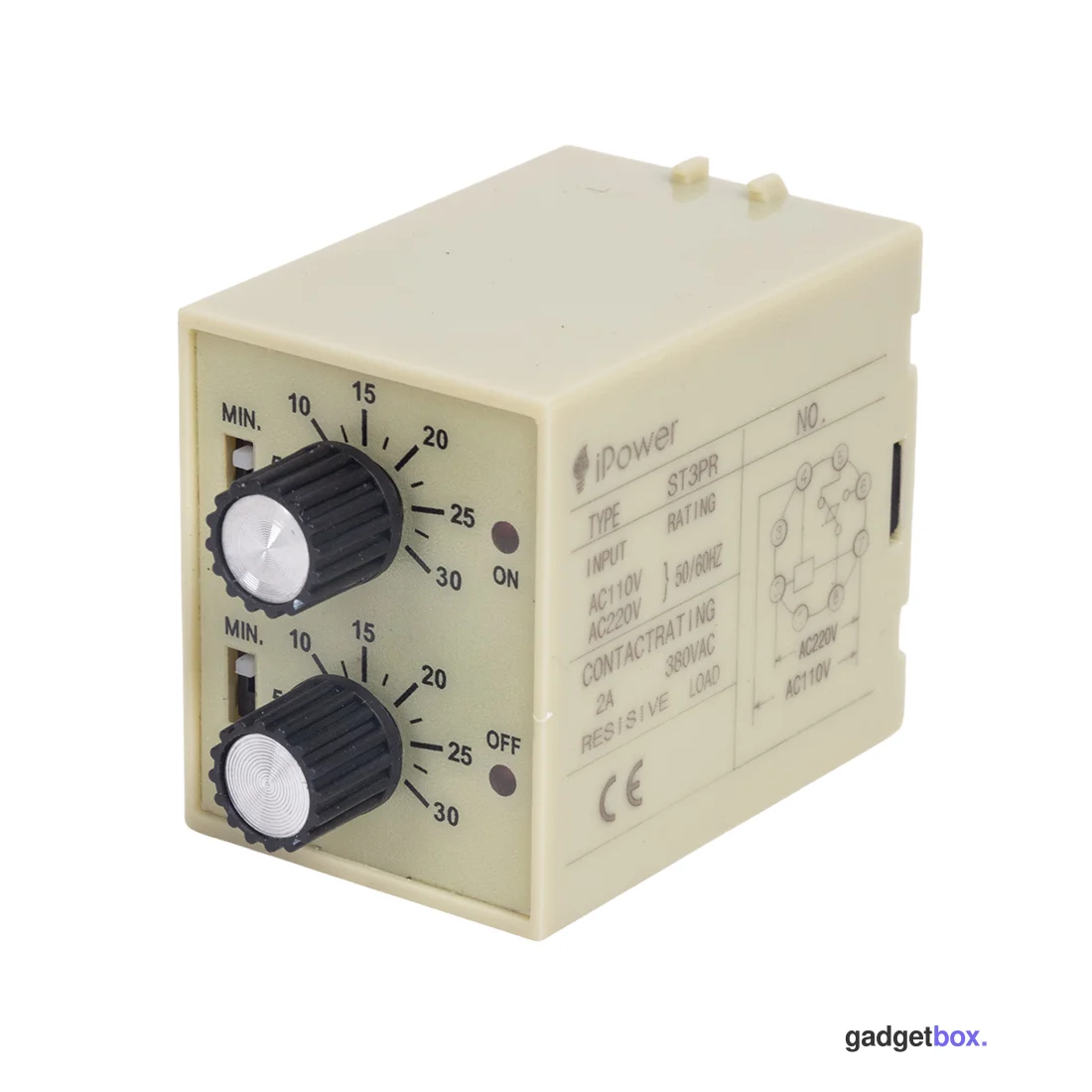Реле времени iPower ST3PR 30s/30min AC220V