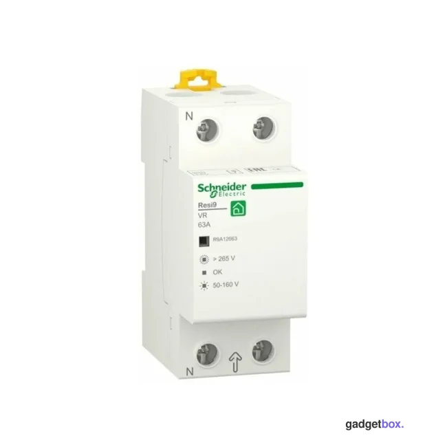 Реле напряжения SE R9A12663 1P+N 63А 230В