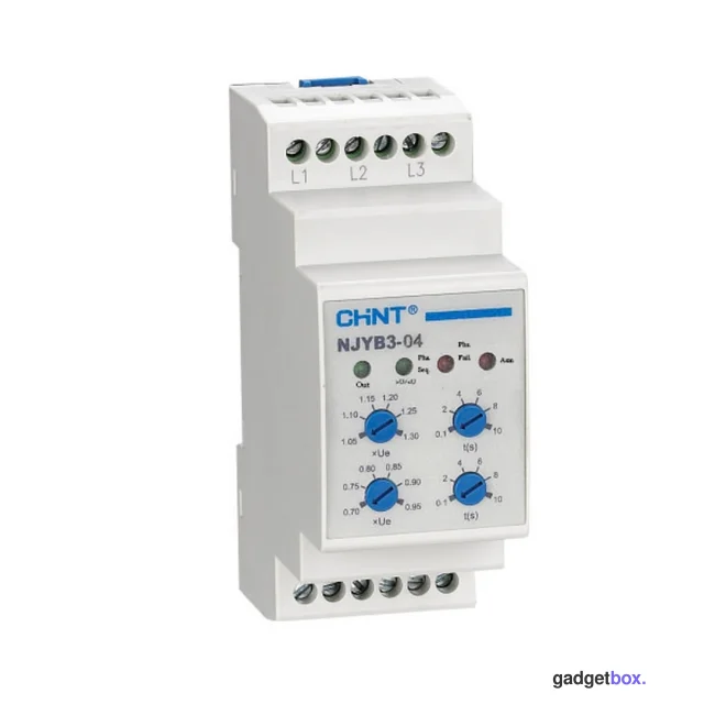 Реле контроля фаз CHINT NJYB3-8 AC380V