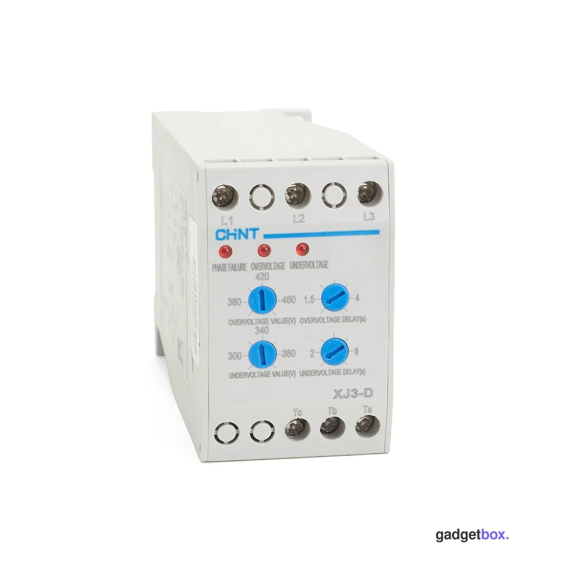 Реле контроля фаз CHINT XJ3-D AC 380V