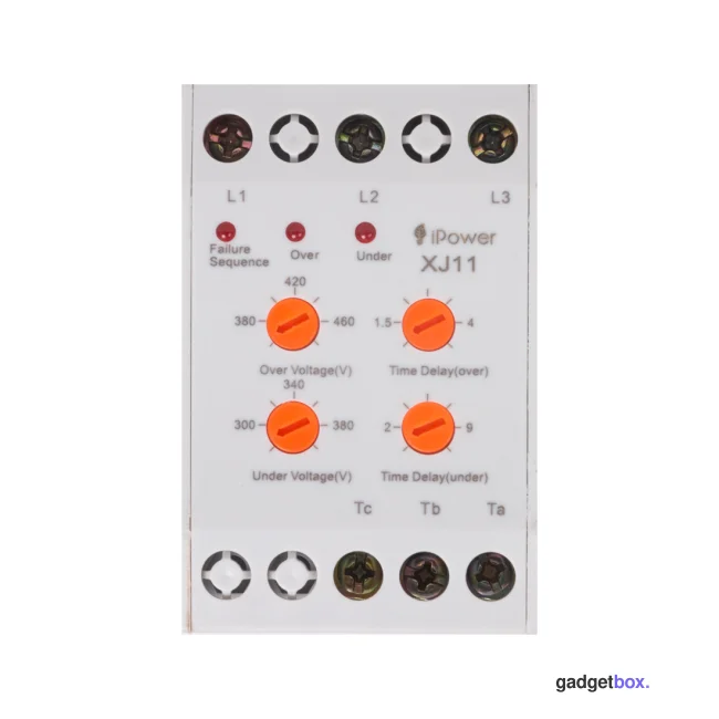Реле контроля фаз и напряжения iPower XJ11