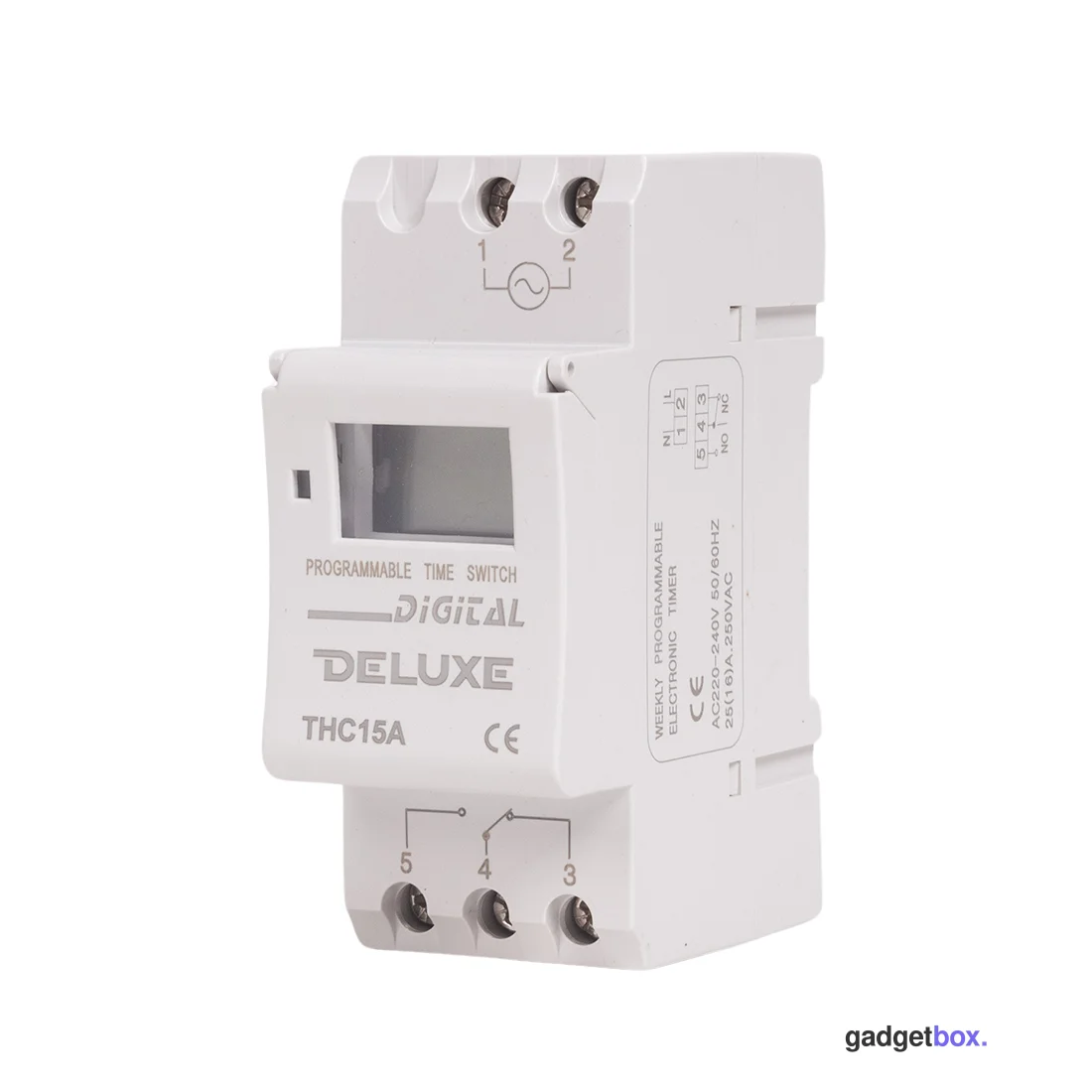 Таймер цифровой Deluxe THC15A AC 220V