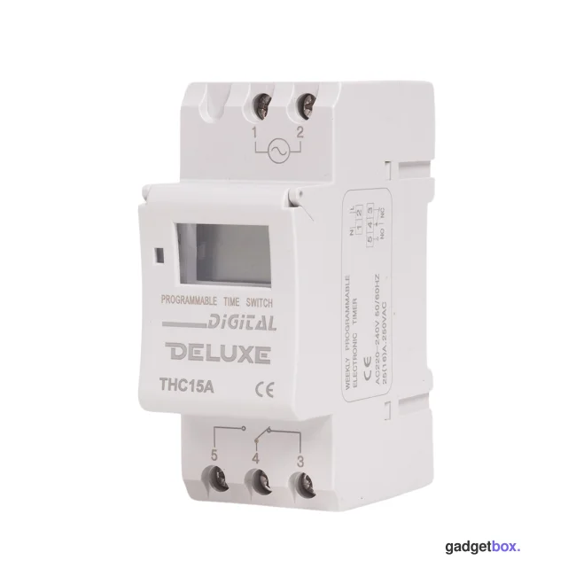 Таймер цифровой Deluxe THC15A AC 220V