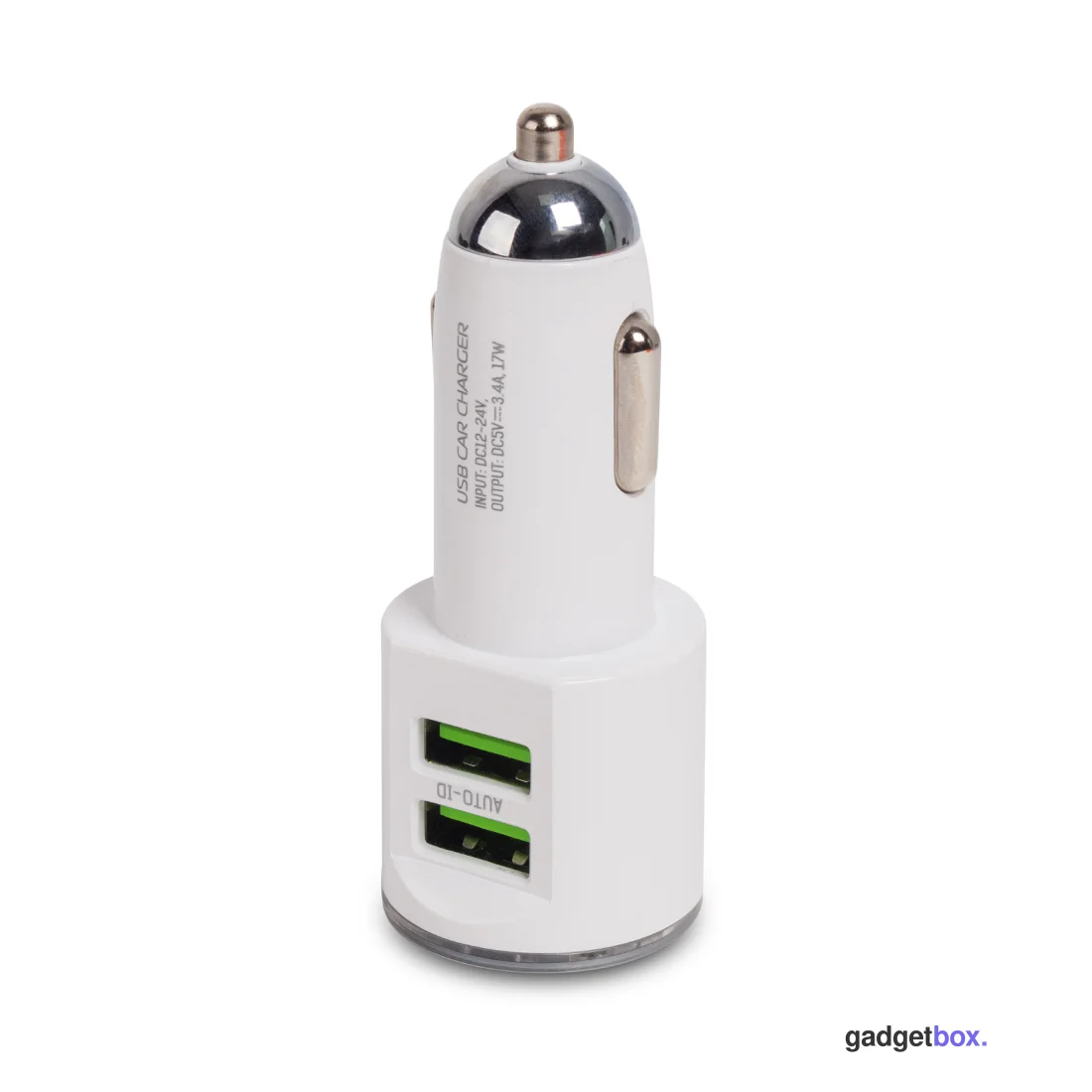 Автомобильное зарядное устройство LDNIO DL-C29 2*USB Type-C Белый