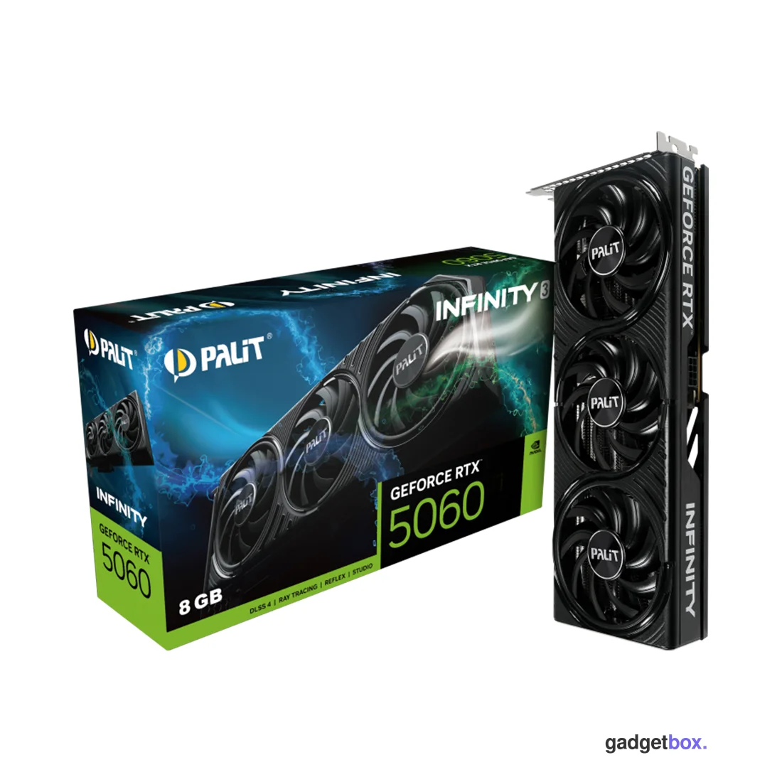 Видеокарта PALIT RTX5060 INFINITY 3 8GB (NE75060019P1-GB2063S)