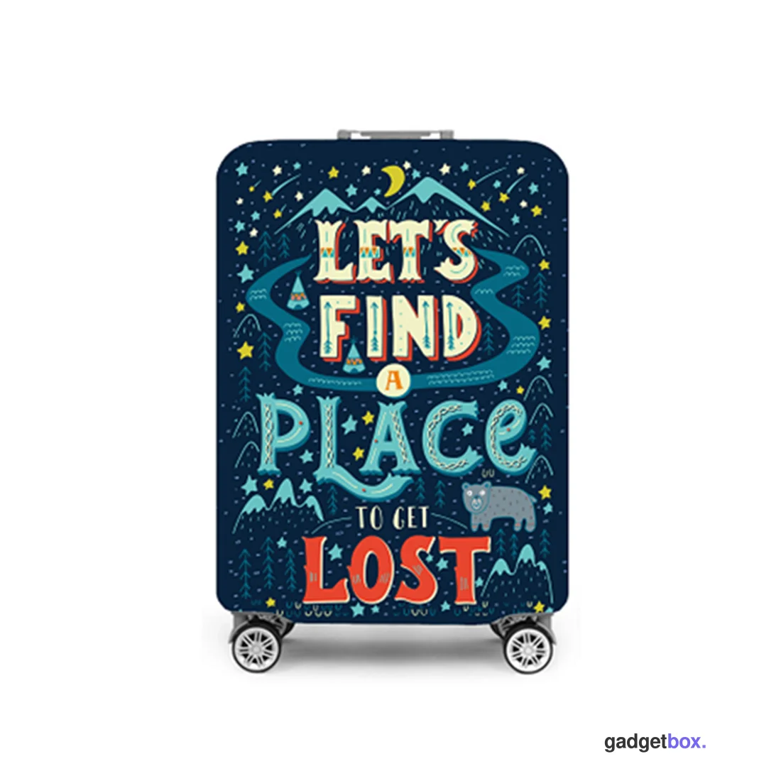 Чехол для чемодана Travelsky Lets Get Lost S