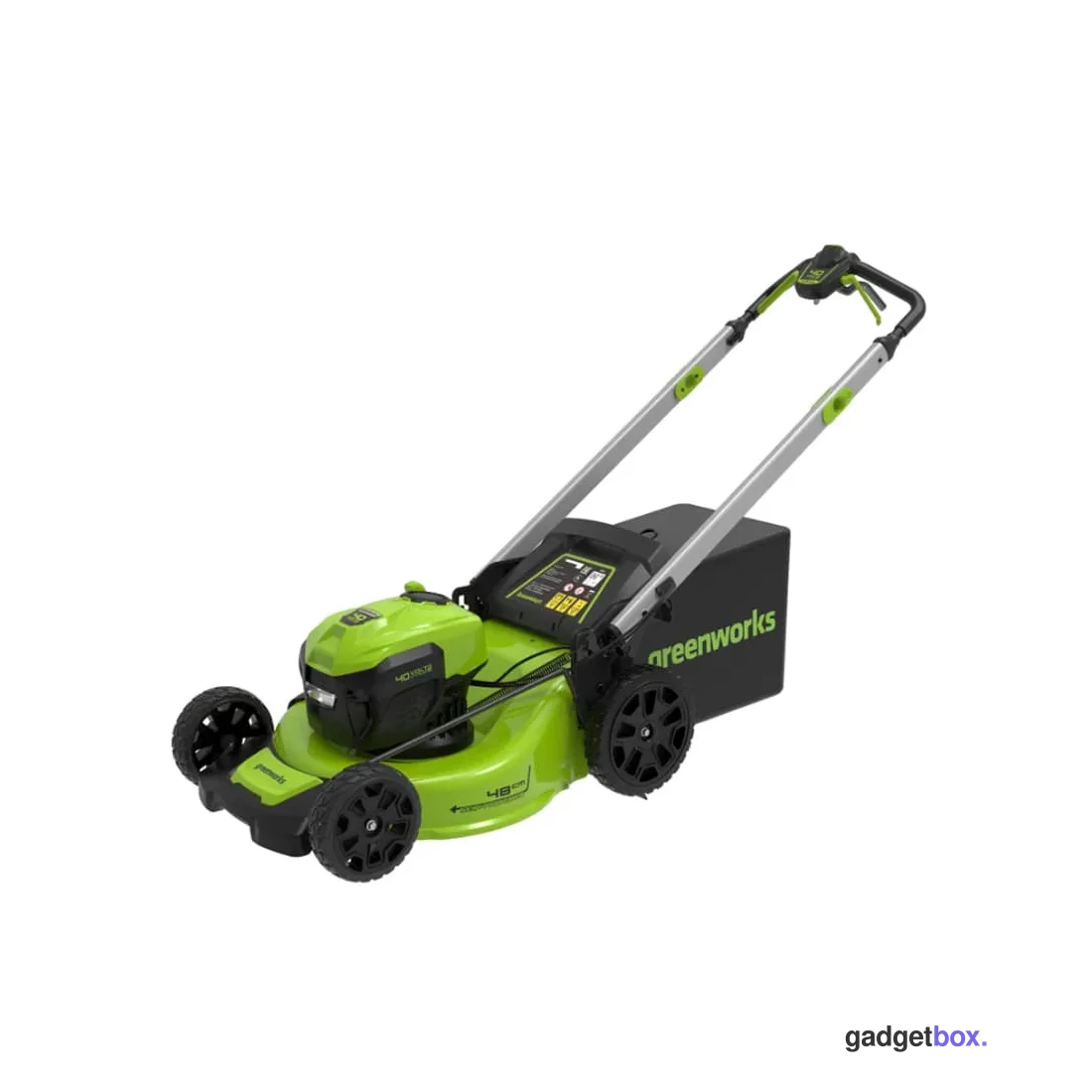 Газонокосилка аккумуляторная Greenworks 40V 48 см бесщеточная самоходная c 1хАКБ 4 Ач и ЗУ