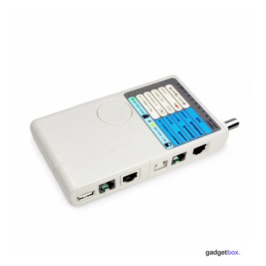 Кабельный тестер Ship G268 Для тестирования BNC RJ-45 RJ-11 USB