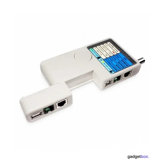 Кабельный тестер Ship G268 Для тестирования BNC RJ-45 RJ-11 USB