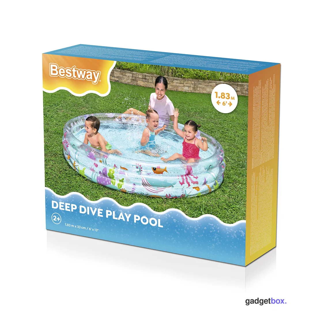 Надувной бассейн детский Bestway 51005