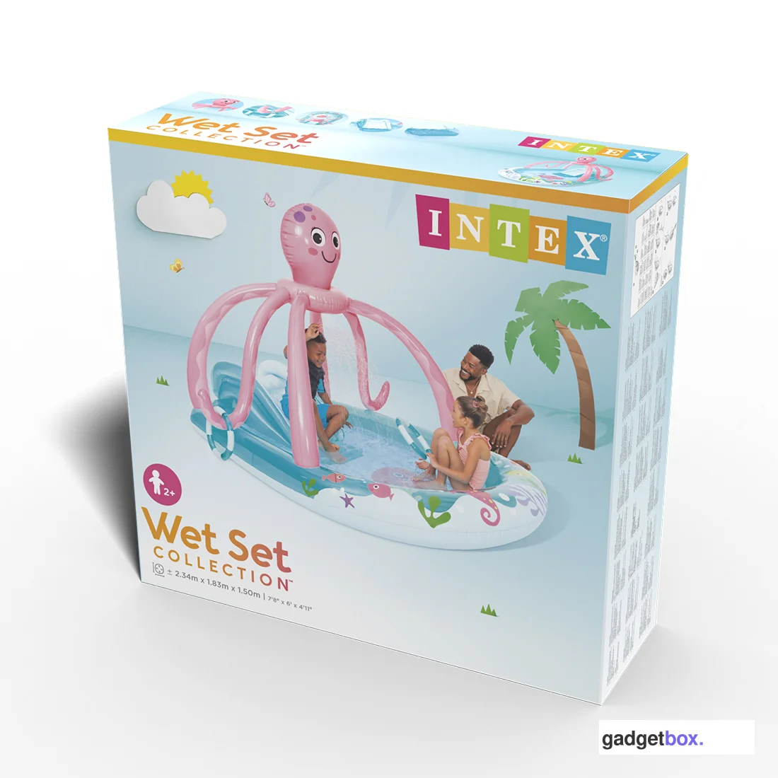 Надувной бассейн детский Intex 56138NP