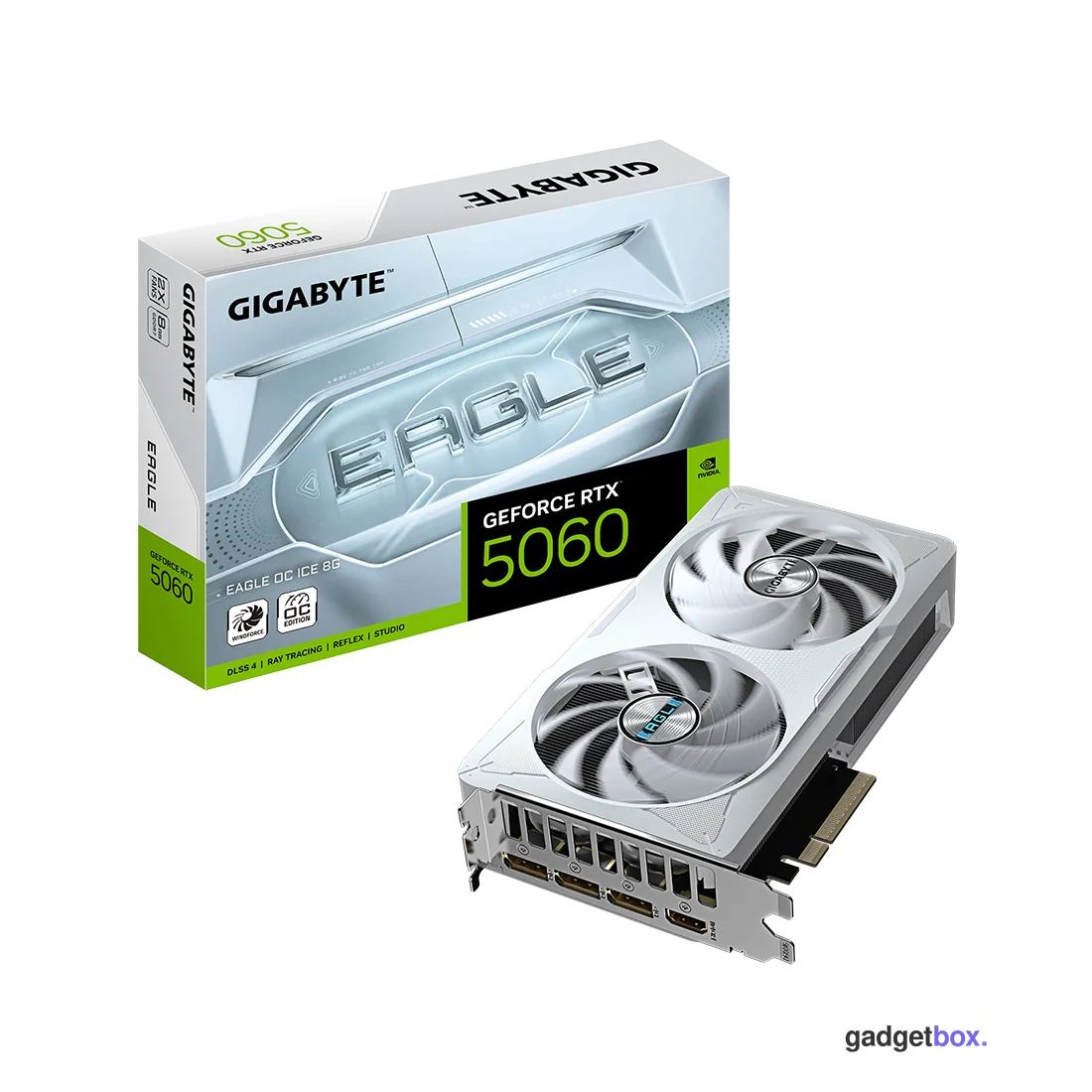 Видеокарта Gigabyte (GV-N5060EAGLEOC ICE-8GD) RTX5060 EAGLE OC ICE 8G