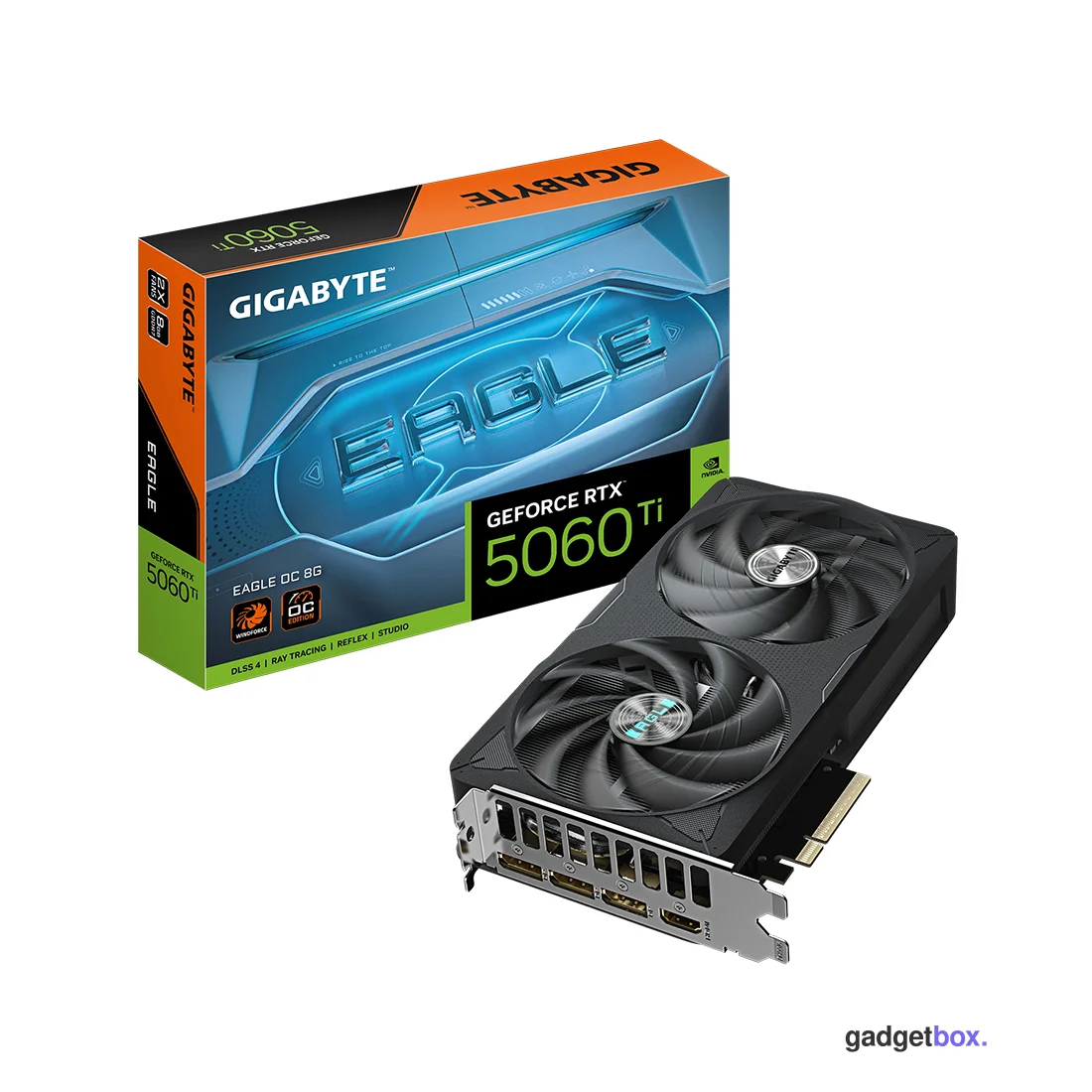 Видеокарта Gigabyte (GV-N506TEAGLE OC-8GD) RTX5060Ti EAGLE OC 8G