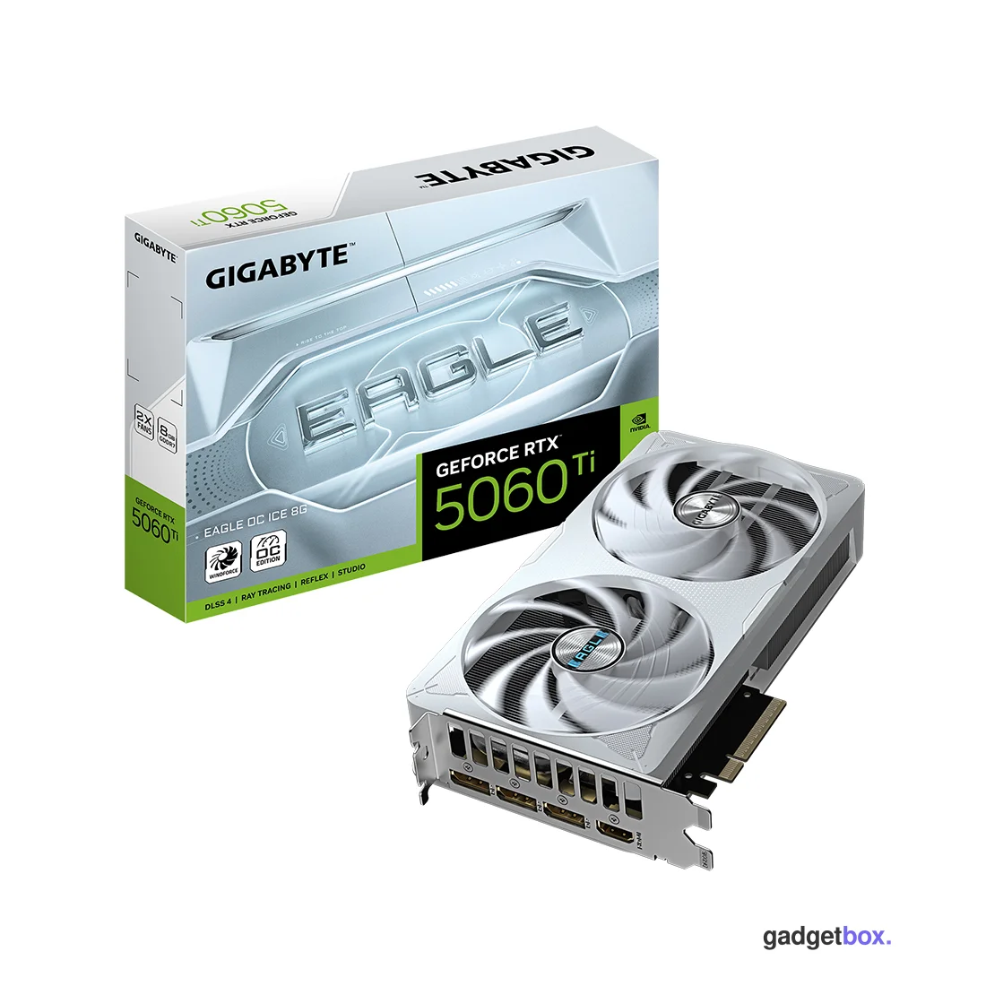 Видеокарта Gigabyte (GV-N506TEAGLEOC ICE-8GD) RTX5060Ti EAGLE OC ICE 8G