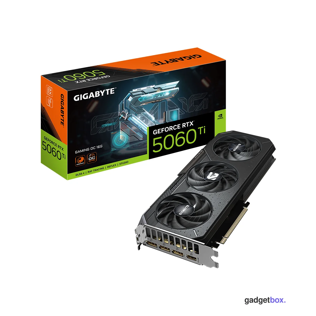 Видеокарта Gigabyte (GV-N506TGAMING OC-16GD) RTX5060Ti GAMING OC 16G