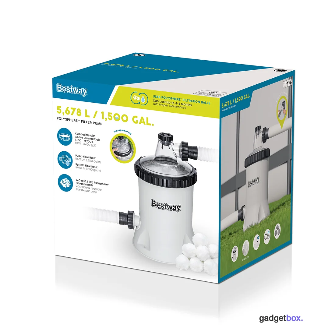 Фильтрующий насос Bestway 58870