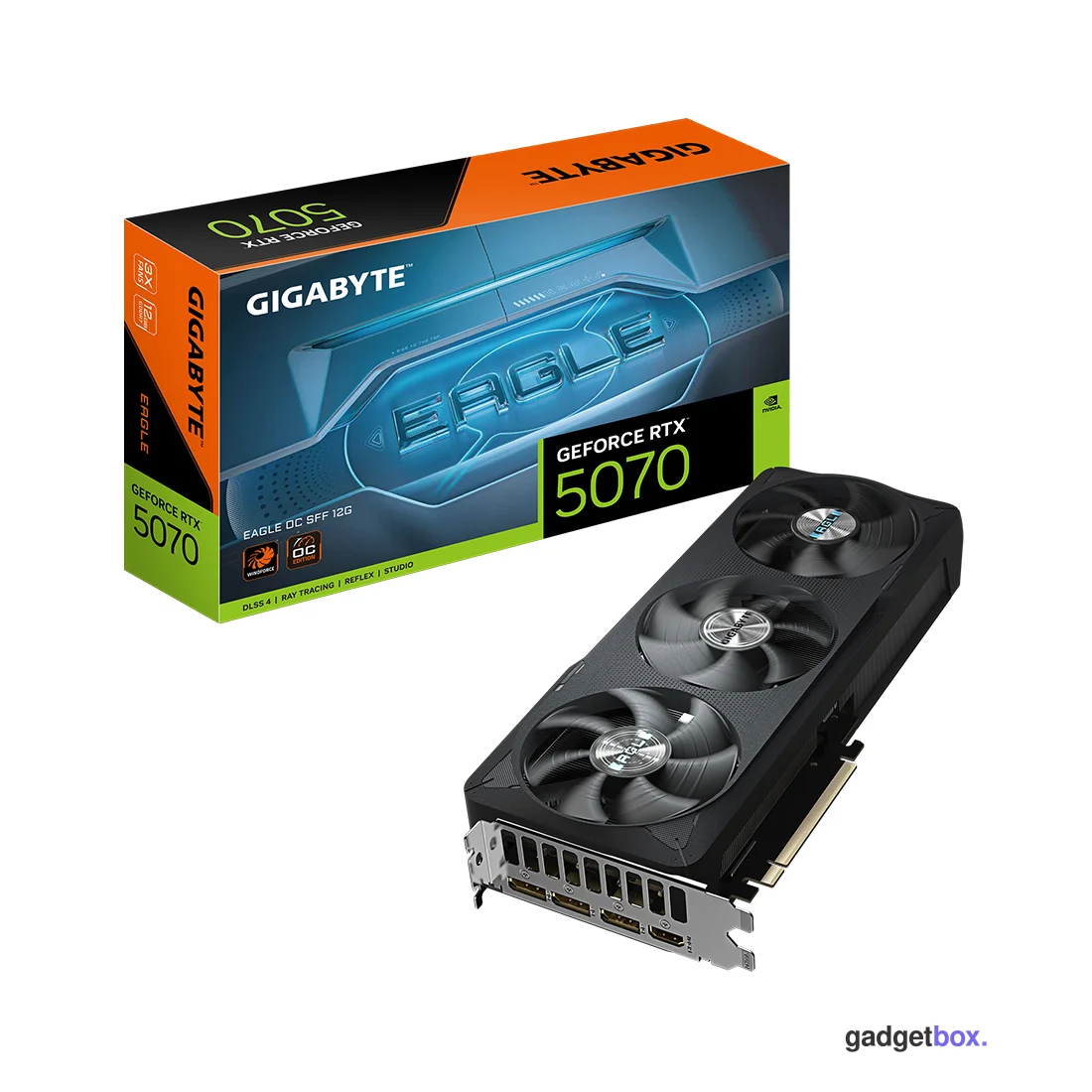 Видеокарта Gigabyte (GV-N5070EAGLE OC-12GD) RTX5070 EAGLE OC 12G