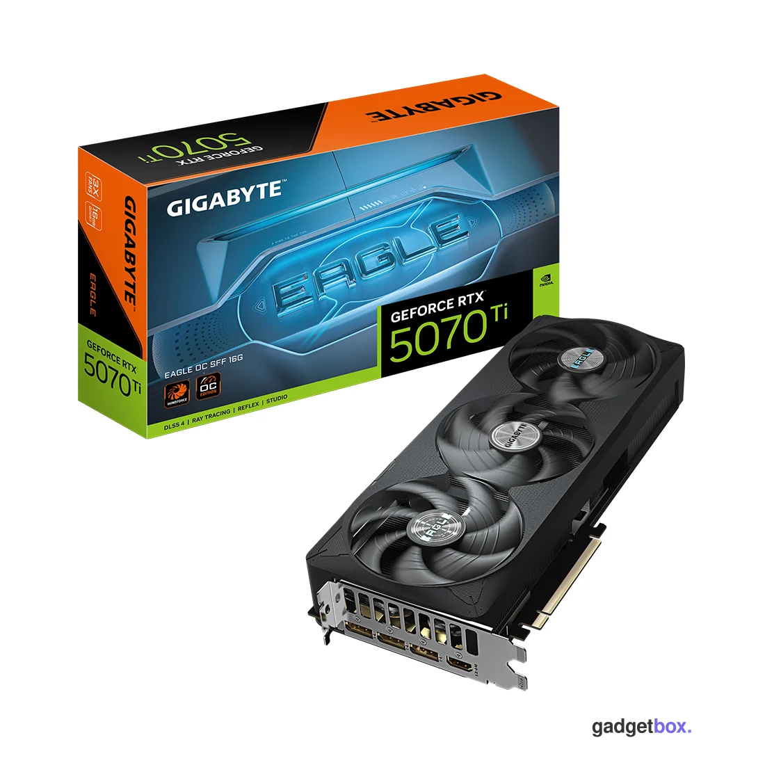 Видеокарта Gigabyte (GV-N507TEAGLE OC-16GD) RTX5070Ti EAGLE OC 16G