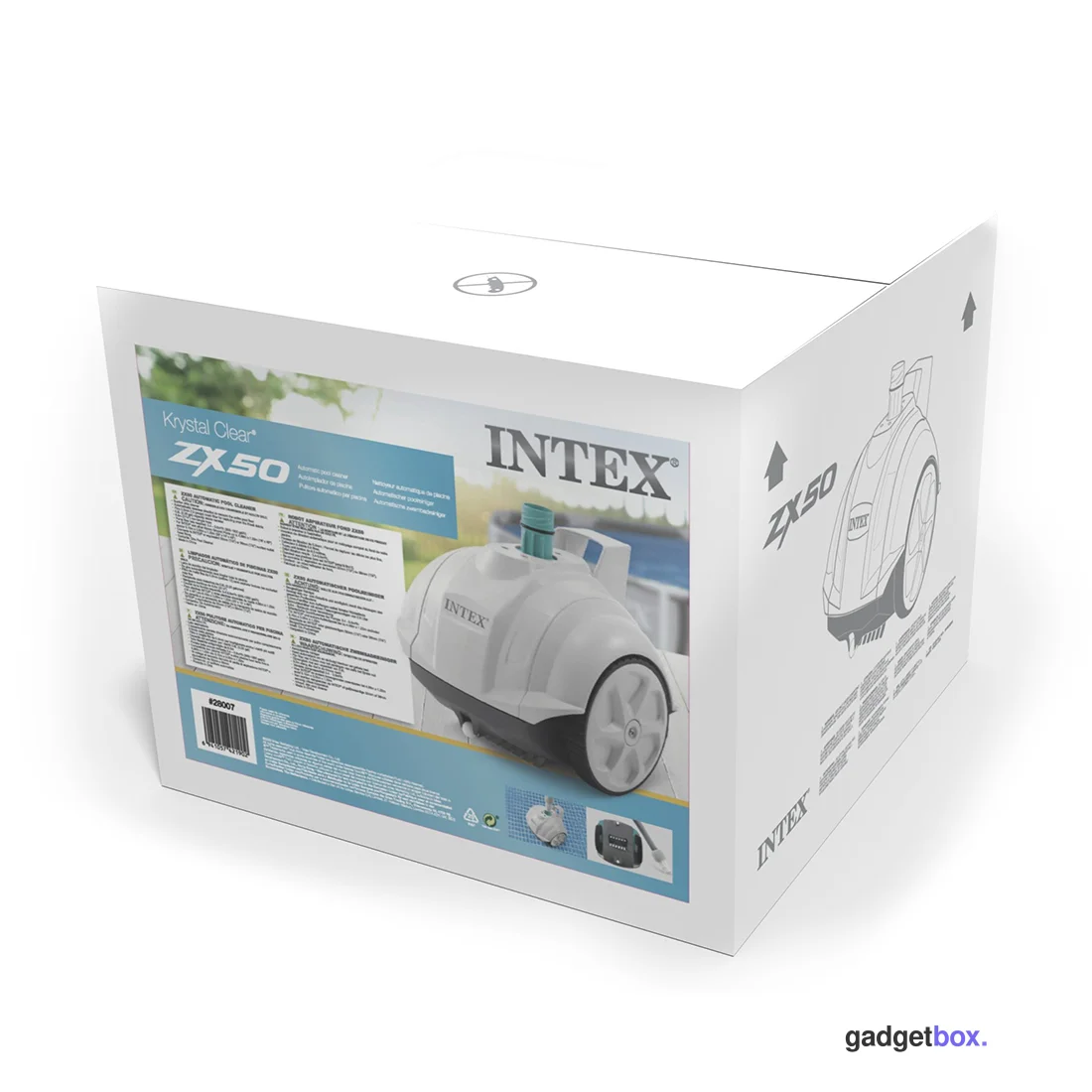 Вакуумный очиститель дна бассейна Intex 28007