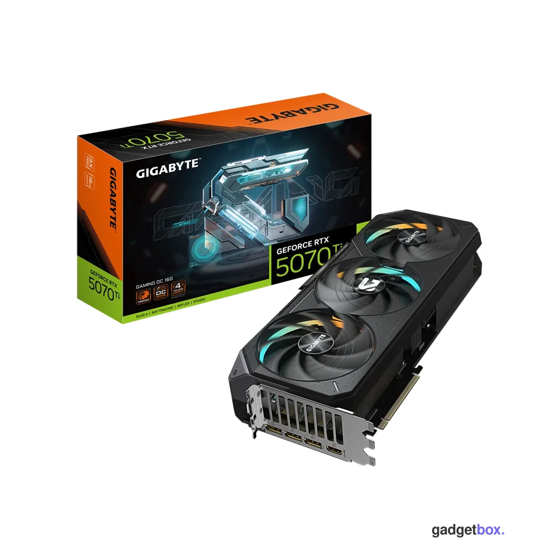 Видеокарта Gigabyte (GV-N507TGAMING OC-16GD) RTX5070Ti GAMING OC 16G