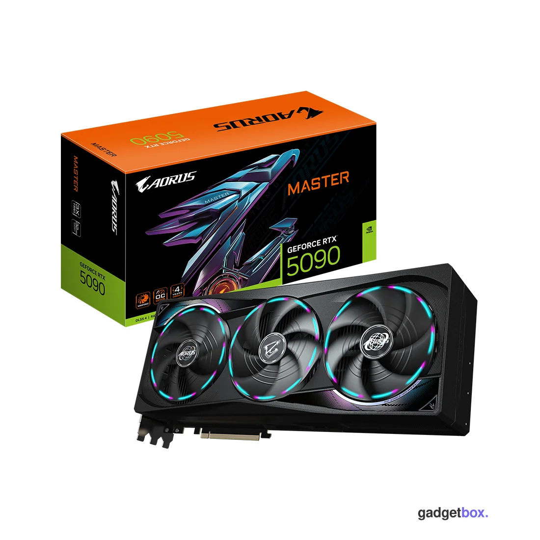 Видеокарта Gigabyte (GV-N5090AORUS M-32GD) RTX5090 AORUS MASTER 32G