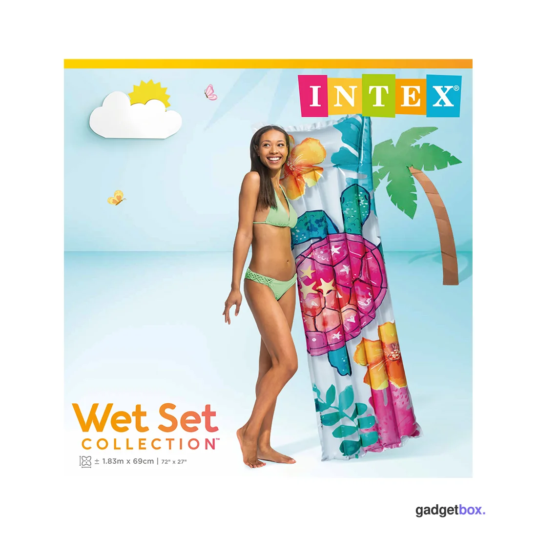 Надувной пляжный матрас Intex 59720EU