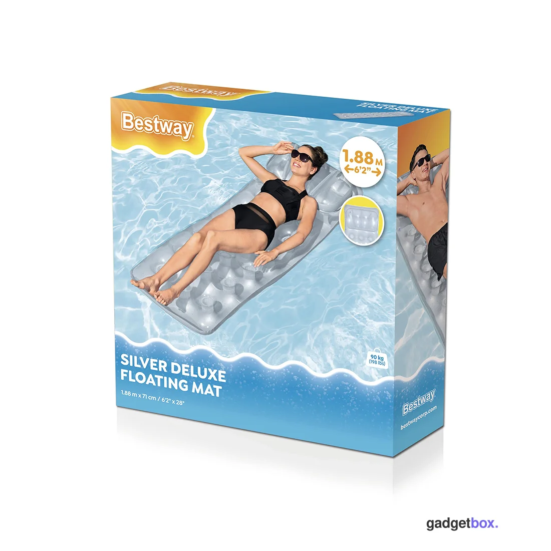 Надувной пляжный матрас Bestway 43024