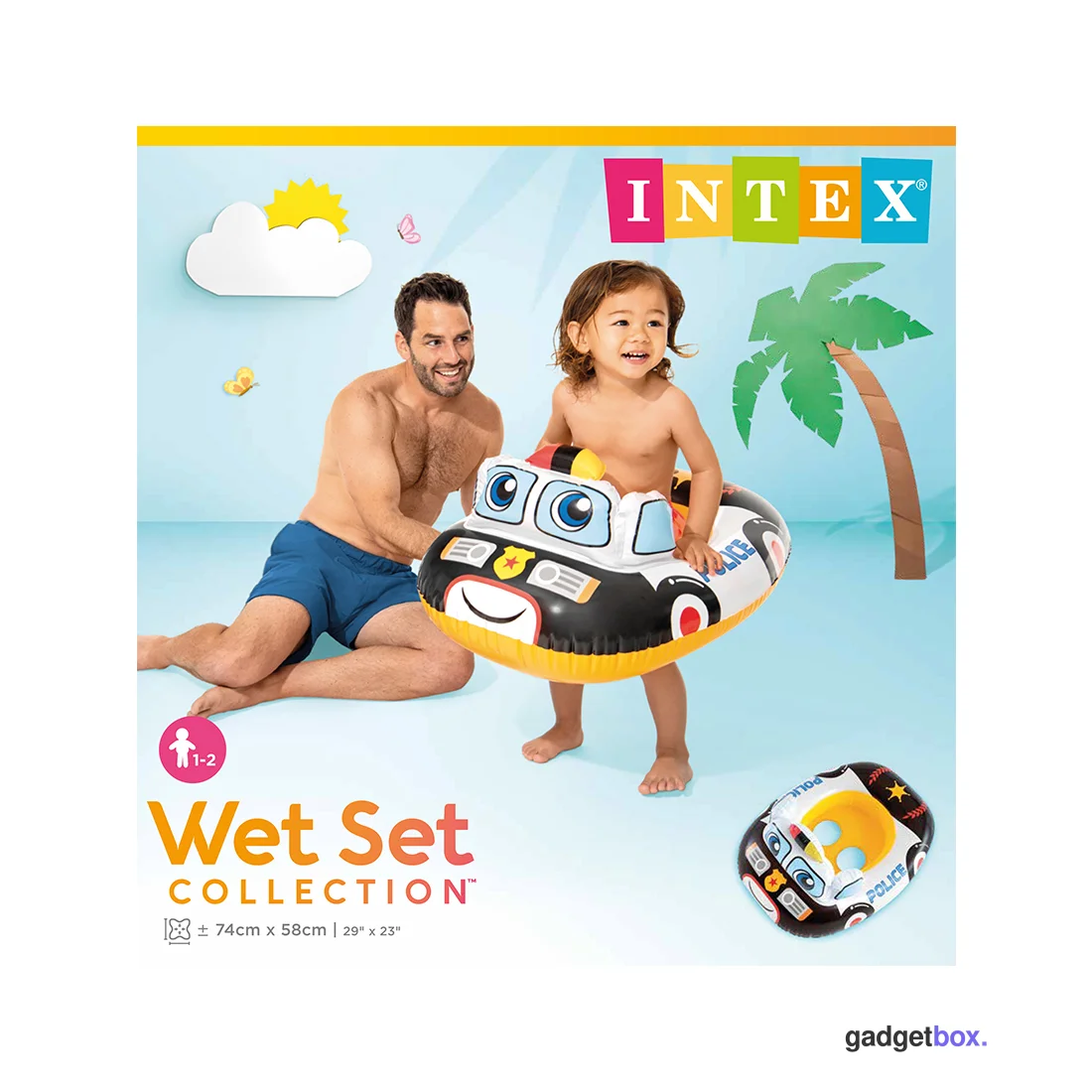 Надувная лодочка Intex 59586NP