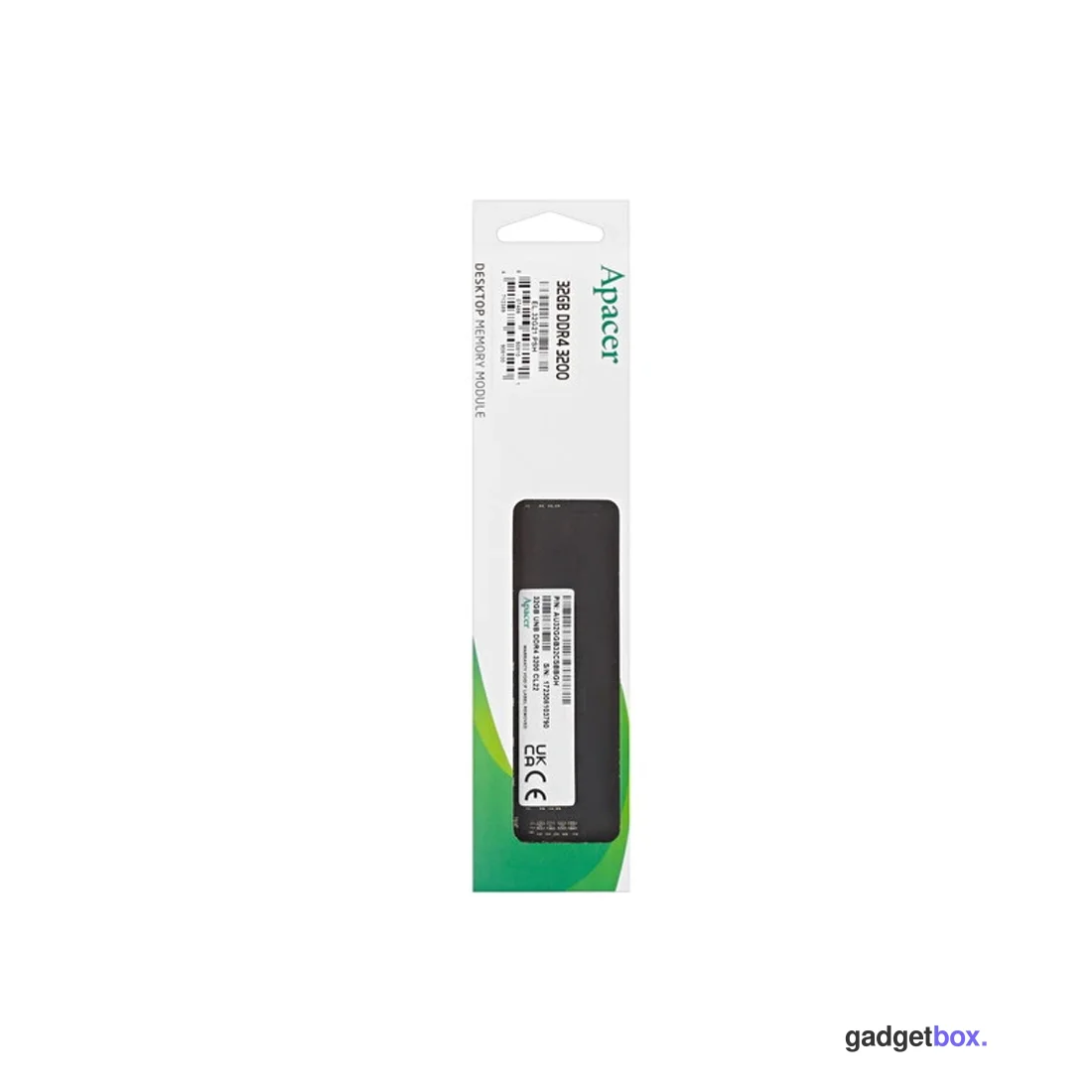 Модуль памяти Apacer EL.32G21.PSH DDR4 32GB 3200MHz