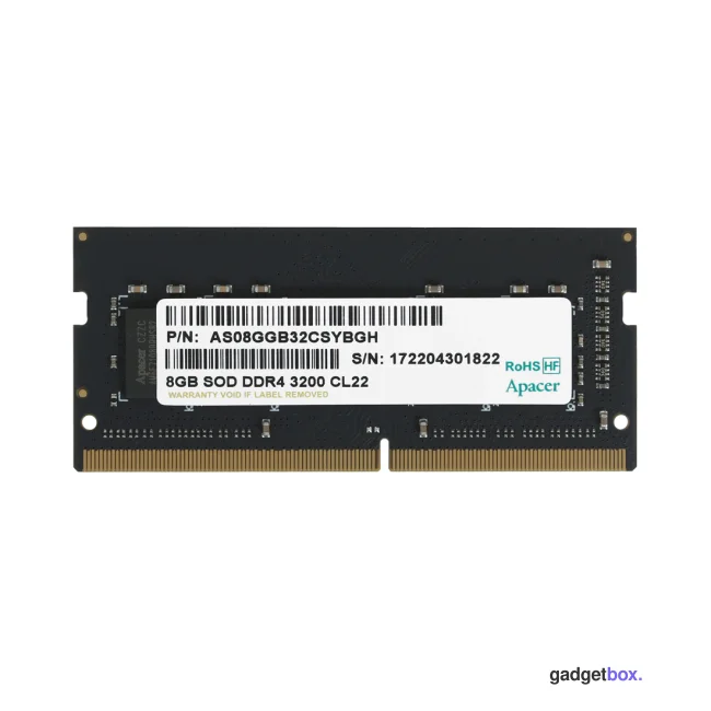 Модуль памяти для ноутбука Apacer ES.08G21.GSH 8GB 3200MHz