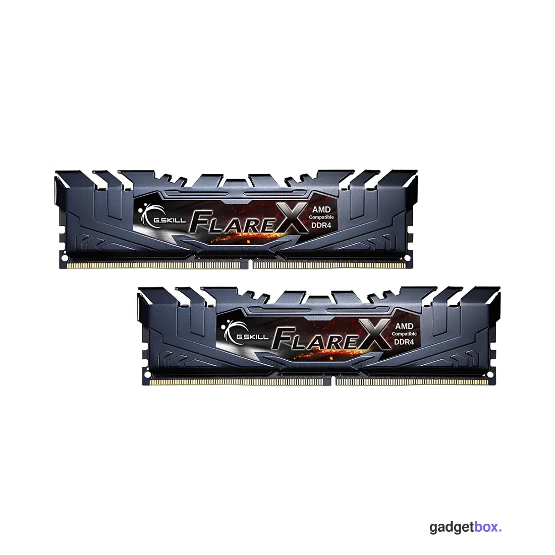 Комплект модулей памяти G.SKILL FlareX F4-3200C16D-32GFX DDR4 32GB (Kit 2x16GB) 3200MHz