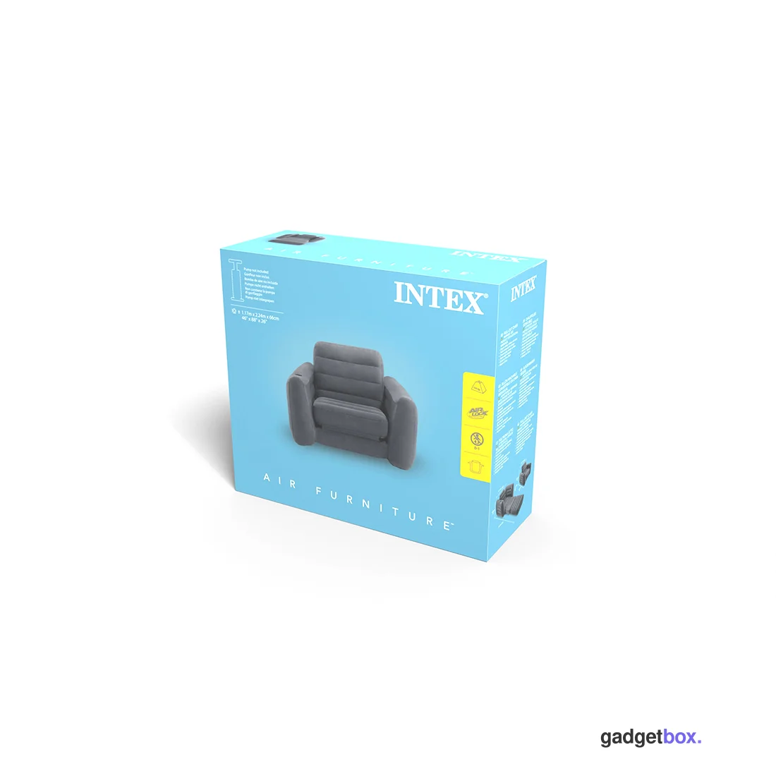 Кресло надувное Intex 66551NP
