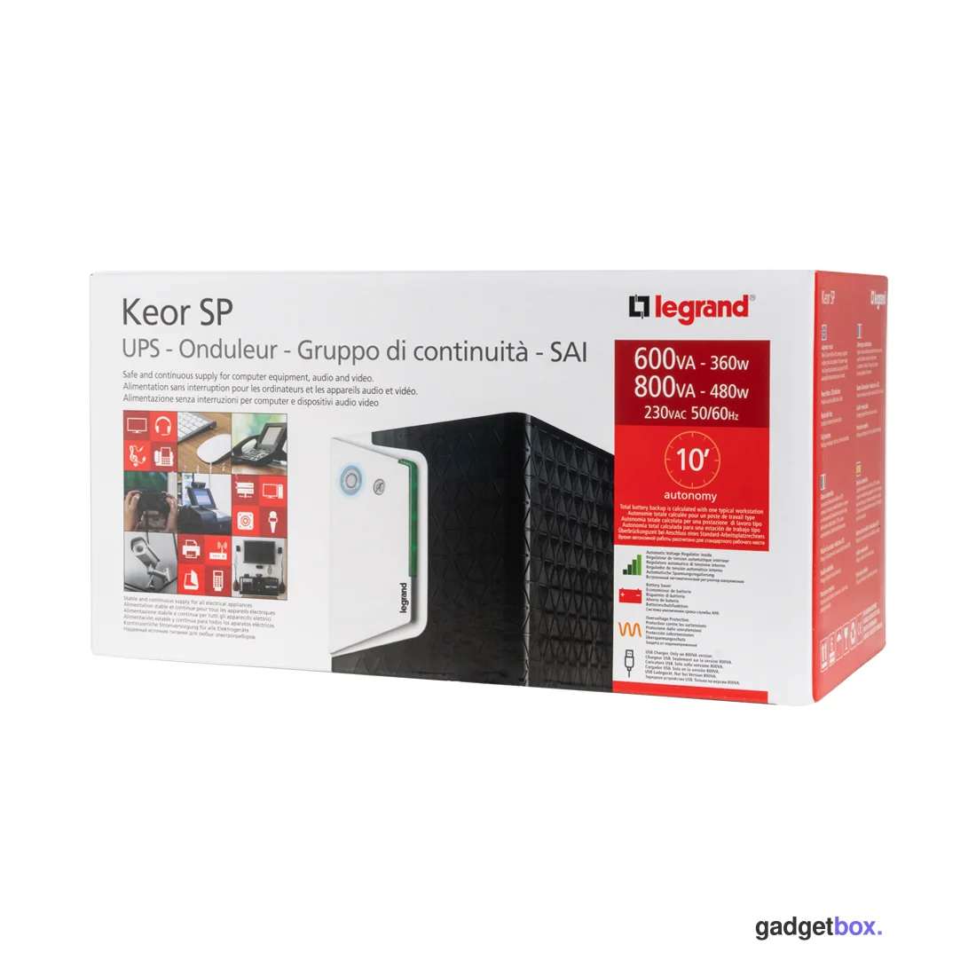 Источник бесперебойного питания Legrand Keor SP 600 ВА