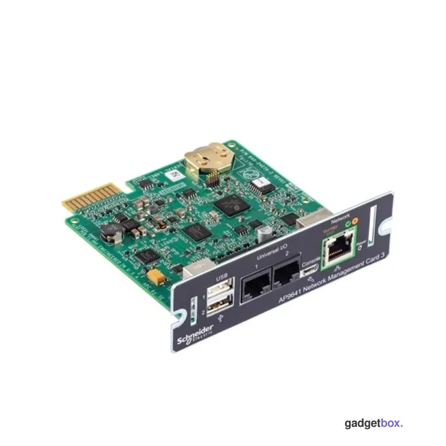 Сетевая карта управления ИБП APC AP9641 с функцией контроля состояния окружающей среды