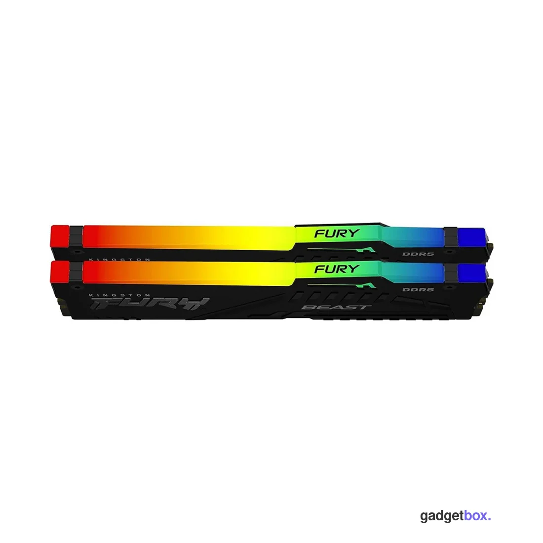 Комплект модулей памяти Kingston FURY Beast RGB KF560C36BBE2AK2-32 DDR5 32GB (Kit 2x16GB) 6000MHz