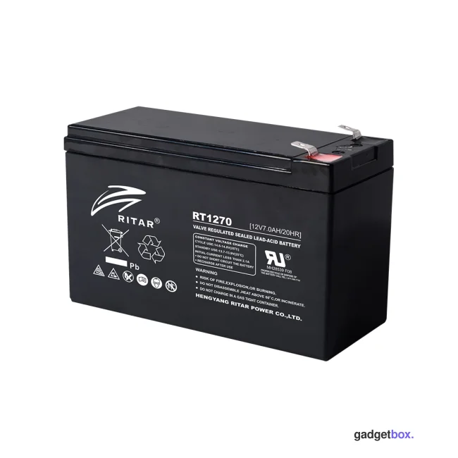 Аккумуляторная батарея Ritar RT1270 12В 7 Ач