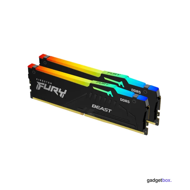 Комплект модулей памяти Kingston FURY Beast KF560C36BBEAK2-64 DDR5 64GB (Kit 2x32GB) 6000MHz