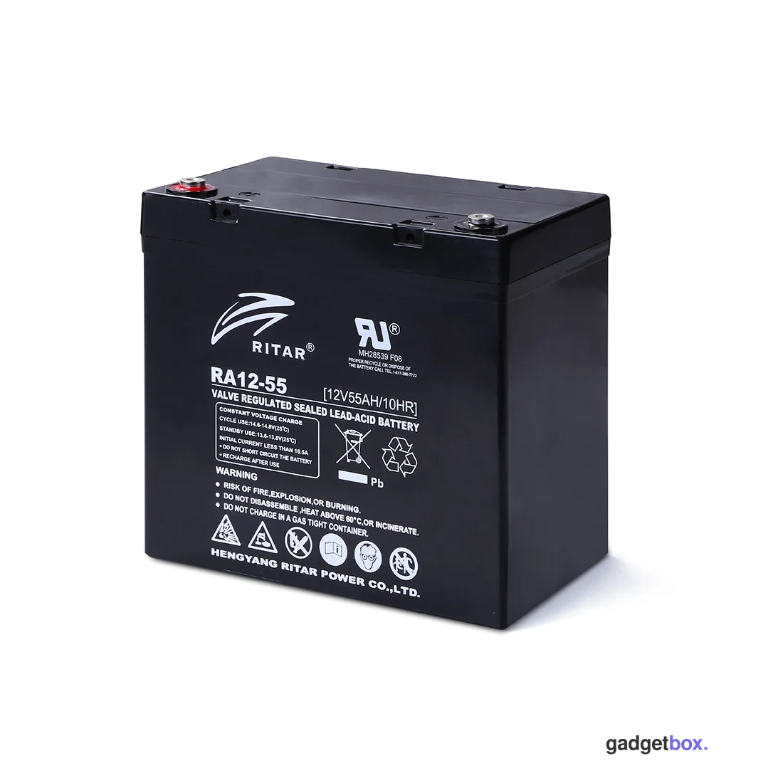 Аккумуляторная батарея Ritar RA12-55 12В 55 Ач