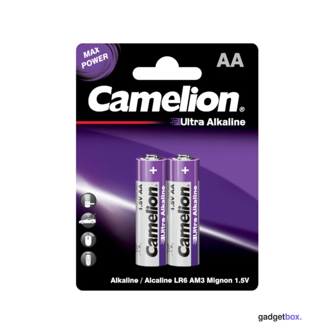 Батарейка CAMELION Ultra Alkaline LR6-BP2UT 2 шт. в блистере