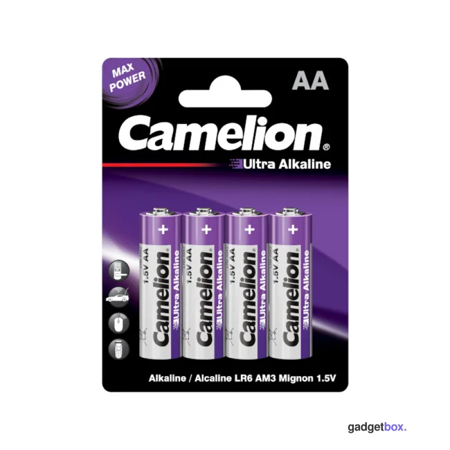 Батарейка CAMELION Ultra Alkaline LR6-BP4UT 4 шт. в блистере