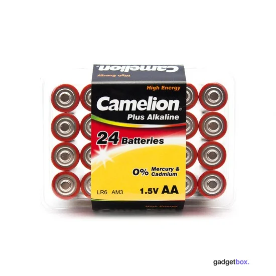 Батарейка CAMELION Plus Alkaline LR6-PB24 24 шт. в упак.