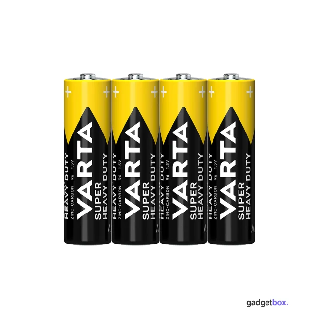 Батарейка VARTA Superlife (Super Heavy Duty) Mignon 1.5V - R6P/AA 4 шт в пленке