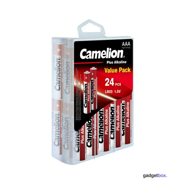 Батарейка CAMELION Plus Alkaline LR03-PBH24 24 шт. в упак.